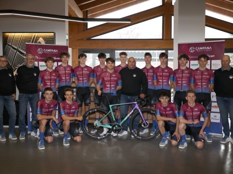 24/01/26 - Presentazione Campana Imballaggi Morbiato Trentino - Cantine Moser - Gardolo (Tn) 
Nella foto: la formazione UCI Continental